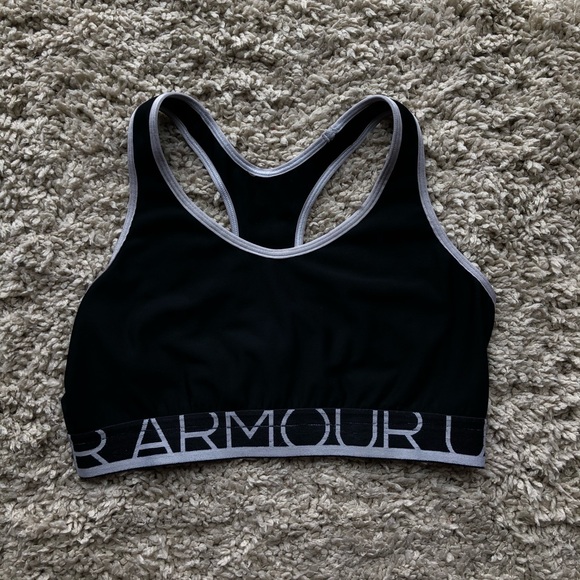 Under Armour Other - Black Under Armour Sports Bra: Double Layered